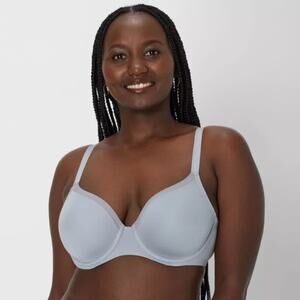 Beauty‎ by Bali Women's Underwire T Shirt Bra Light Blue Size 40D